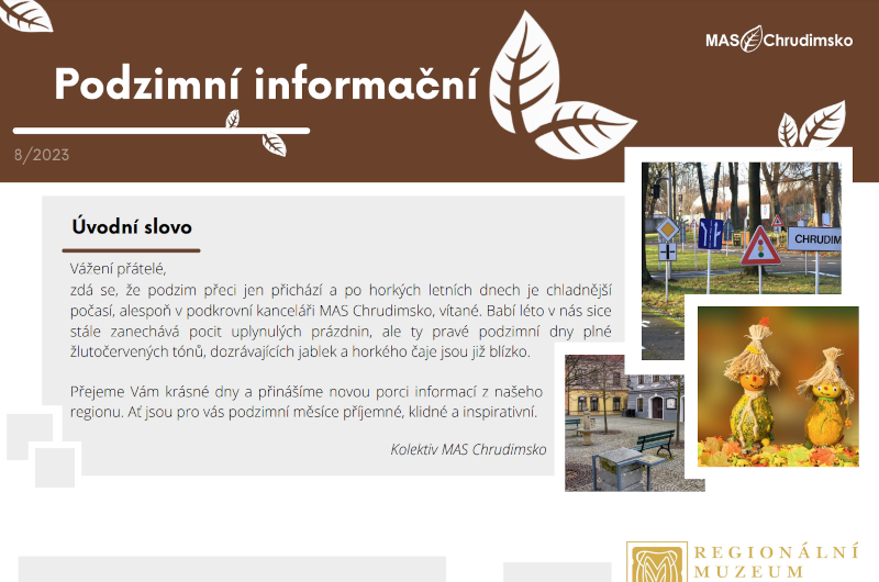 Přejít na osmé vydání informačních listů