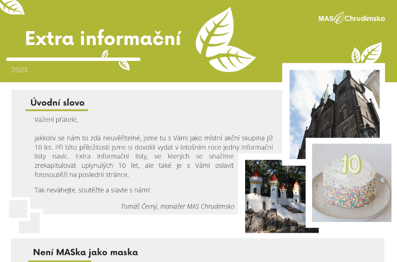 Přejít na extra vydání informačních listů