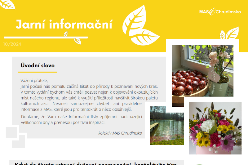 Přejít na desáté vydání informačních listů