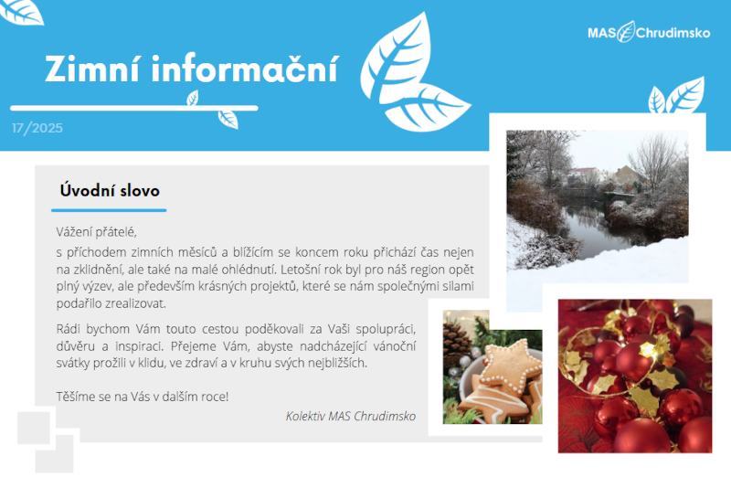 Přejít na sedmnácté vydání informačních listů