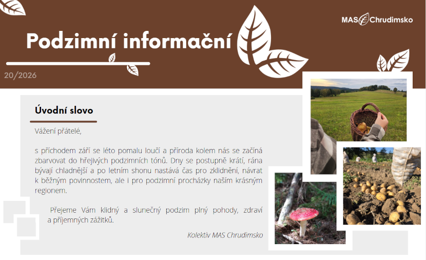 Přejít na dvacáté vydání informačních listů